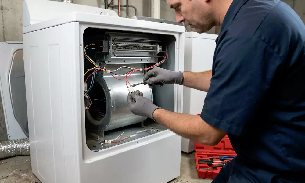 Dryer Thermal Fuse Replacement in Southaven, MS