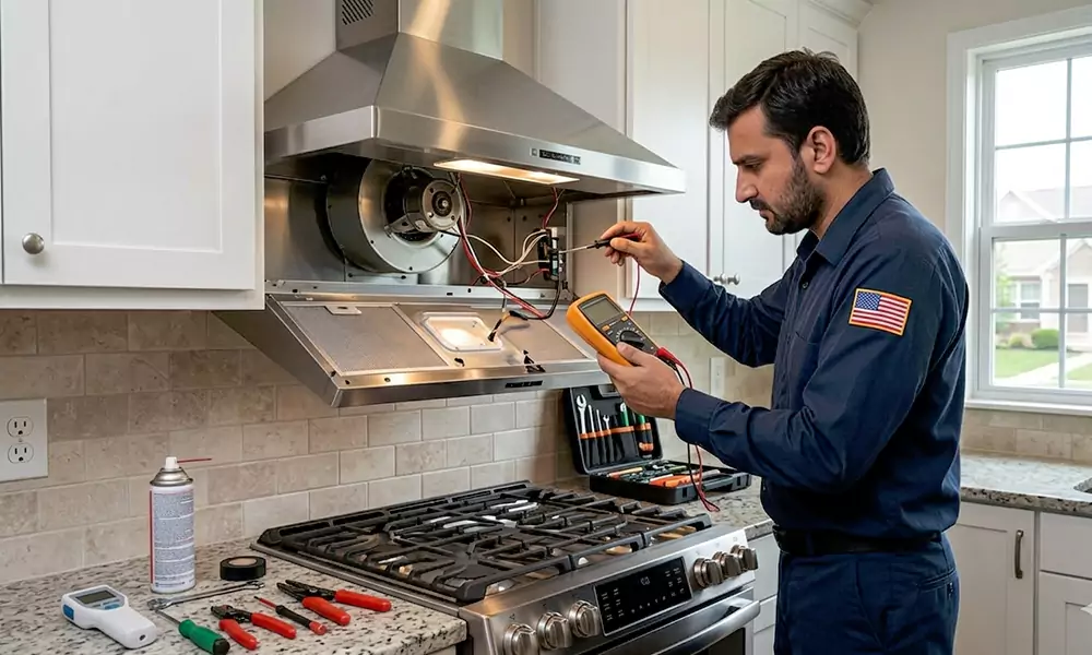 Range Hood Repair in Southaven, MS