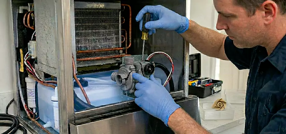 Commercial Ice Maker Water Pump Repair in Southaven