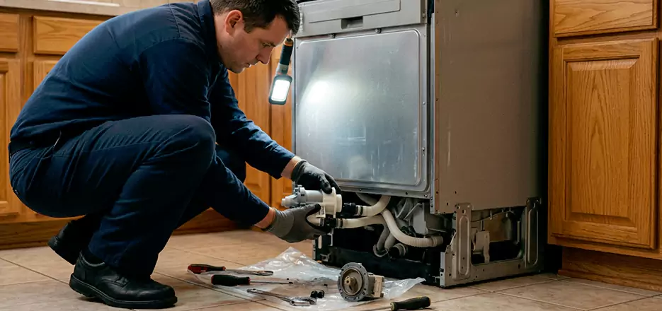 Dishwasher Drain Hose Repair in Southaven