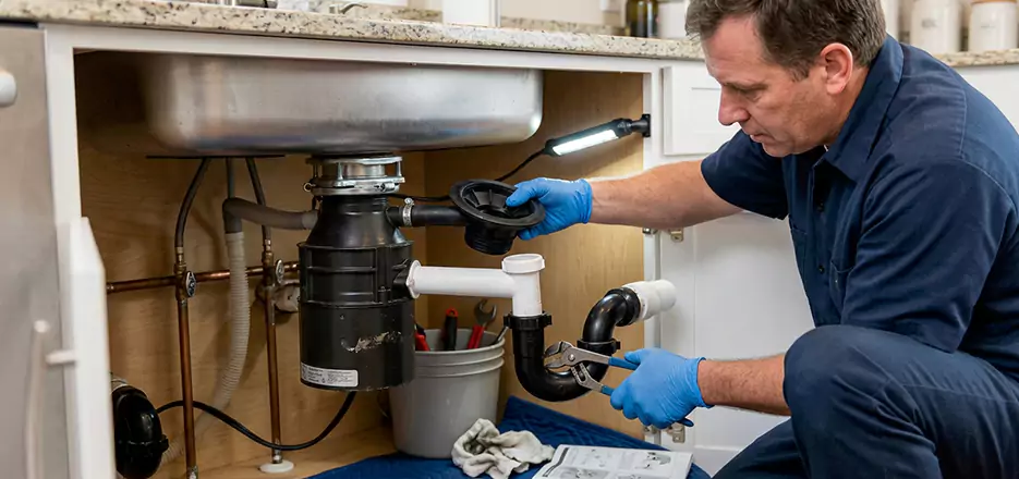 Garbage Disposal Splash Guard and Trap Installation in Southaven