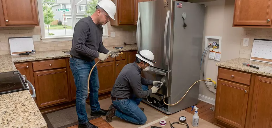Propane Refrigerator Installation in Southaven