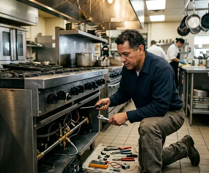 Certified Commercial Stove Service: Your Trusted Commercial Kitchen Stove Repair Crew in Southaven, MS